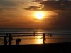 Bali- sunset na pláži 