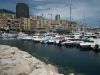 luxusné jachty v Monaku